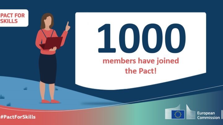 Pact for Skills reached 1,000 members 