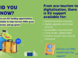 EU funding opportunities available to help tourism SMEs