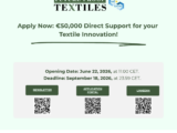 Deadline Approaching for FutureProofTextiles Open Call